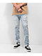 CPTL Money Bag Paisley Light Blue Denim Jeans - Thumbnail image 1 of 6