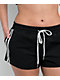 Cali 1850 Black Track Shorts - Thumbnail image 4 of 5