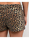 Cali 1850 Leopard Low Rise Micro Shorts - Thumbnail image 4 of 4