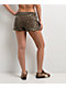Cali 1850 Leopard Low Rise Micro Shorts - Thumbnail image 2 of 4