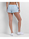 Cali 1850 Light Blue Track Shorts - Thumbnail image 2 of 5