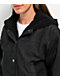 Cali 1850 Sherpa Lined Black Hooded Bomber Jacket - Thumbnail image 4 of 5