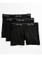 Calvin Klein Microfiber Stretch Black 3-Pack Boxer Briefs - Thumbnail image 1 of 2