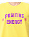 Camiseta amarilla Teenage Positive Energy