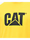Camiseta amarilla con logotipo de Caterpillar Original Fit