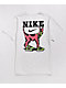 Camiseta blanca y rosa Big Dog de Nike SB
