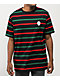Camiseta de punto de rayas negras enmascarada DGK