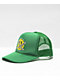 Can't Blame The Youth Smile Face Green Trucker Hat - Thumbnail image 1 of 3