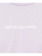 Can't Blame The Youth Unfuck The World Lavender T-Shirt - Thumbnail image 2 of 2