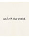 Can't Blame The Youth Unfuck The World Natural T-Shirt - Thumbnail image 2 of 2