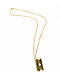 Candy Corpse Razor Blade 18" Gold Necklace - Thumbnail image 2 of 2