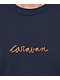 Caravan Stamp Camiseta azul marino