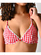 Carmen Red Gingham Underwire Bikini Top - Thumbnail image 3 of 4