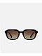 Carve Del Ray Gloss Black & Brown Gradient Polarized Sunglasses - Thumbnail image 2 of 3