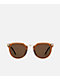 Carve Frankie Gloss Crystal Gold & Tobacco Brown Sunglasses - Thumbnail image 2 of 3