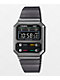 Casio A100WEGG-1AV Vintage Revival Grey & Black Digital Watch - Thumbnail image 1 of 2