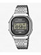 Casio A140WE-8A Silver & Black Digital Watch - Thumbnail image 1 of 3