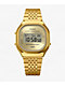 Casio A140WE-9A Gold Digital Watch - Thumbnail image 1 of 4