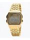 Casio A158WETG-9AVT Vintage Gold Digital Watch - Thumbnail image 1 of 4