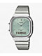 Casio AQ240E-2A Silver & Warm Blue Analog & Digital Watch - Thumbnail image 1 of 3
