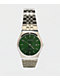 Casio MTP-B145D-3AV Silver & Green Analog Watch - Thumbnail image 1 of 2