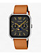 Casio MTPM305LC-1AVCF Lunar Silver, Black & Brown Analog Watch - Thumbnail image 1 of 3