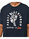 Casual Industrees x Pabst Blue Ribbon Keep It Casual Navy T-Shirt - Thumbnail image 2 of 2