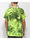Caterpillar Connect Neon Yellow Tie Dye T-Shirt