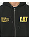 Caterpillar Logo Black Zip Hoodie - Thumbnail image 3 of 4