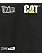 Caterpillar Logo camiseta negra
