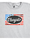 CboysTV Kids Stars & Bars Grey T-Shirt - Thumbnail image 2 of 2