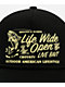 CboysTV Live Bait Black Snapback Hat - Thumbnail image 3 of 3