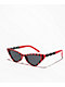 Chain Red Cat Eye Sunglasses - Thumbnail image 1 of 2