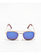 Chairman Square Blue Sunglasses - Thumbnail image 2 of 2