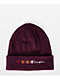 Champion 1x1 Dark Berry Chunky Beanie