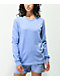 Champion Boyfriend Fit Charm Blue Long Sleeve T-Shirt - Thumbnail image 1 of 3