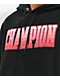 Champion Chenille Ombre Logo Reverse Weave Black Hoodie - Thumbnail image 3 of 4
