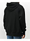 Champion Chenille Ombre Logo Reverse Weave Black Hoodie - Thumbnail image 2 of 4