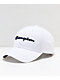 Champion Classic Twill White Strapback Hat