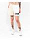 Champion Classic Two Tone White & Cream Sweat Shorts - Thumbnail image 3 of 5