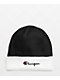 Champion Cuff Black & White Beanie