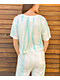 Champion Feather Dye Ice Fall & Cream Crop T-Shirt - Thumbnail image 4 of 7