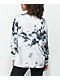 Champion Galaxy White & Navy Dye Crewneck Sweatshirt