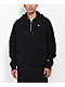 Champion Hi Pile Black Corduroy Fleece Hoodie