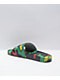 Champion IPO Black, Green, & Scarlet Camo Slide Sandals