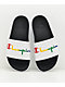 Champion IPO Squish White & Rainbow Slide Sandals - Thumbnail image 3 of 4