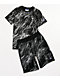 Champion Kids AOP Marbled Black T-Shirt - Thumbnail image 4 of 4