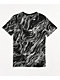 Champion Kids AOP Marbled Black T-Shirt - Thumbnail image 2 of 4