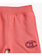 Champion Kids Tonal Pink Sweat Shorts - Thumbnail image 3 of 3