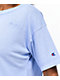Champion Lightweight Charm Blue Crop T-Shirt